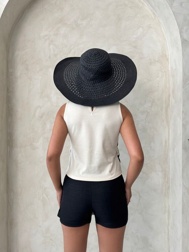 Topshow Falda Corta Con Estampado Cuadrado Detallado De Encaje Negro Y Negro Ropa al por mayor Elegante