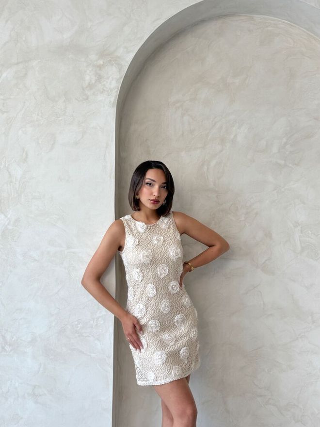 Topshow Floral Lace Dress Stone Wholesale Clothing Birthday