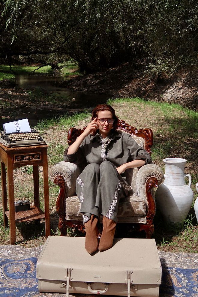 Topshow Серый Повседневный Бохо Этнический Элегантный Рубашка Оптовая продажа одежды Весна