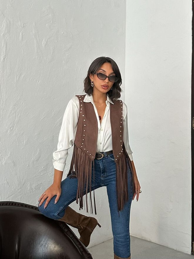 Topshow Maro Vestic Casual De Stradă Boho Vintage Retro Vestă Îmbrăcăminte cu ridicata Lejer