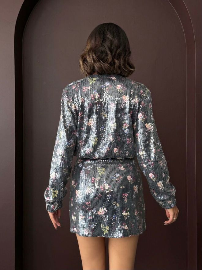 Topshow Gonna Mini Bodycon Argento Vita Alta Con Cerniera Abbigliamento all'ingrosso Sexy
