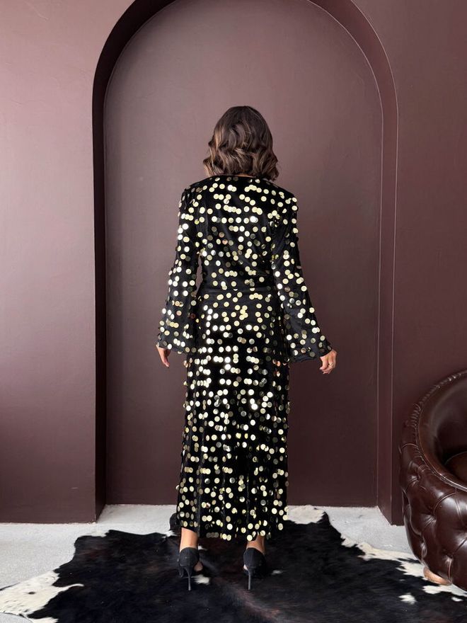 Topshow Čierna Glam Sexy Elegantný Formálny Puzdrové Maxi Vysoký Pás Sukňa Veľkoobchod s oblečením Jar