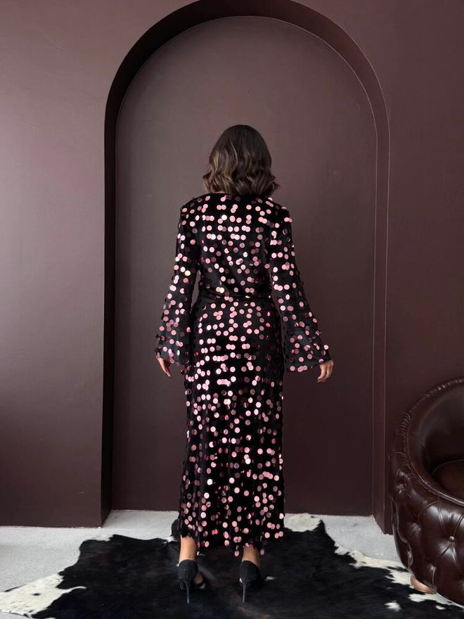 Topshow Black Elegant Glam Pencil Maxi Skirt Wholesale Clothing Formal