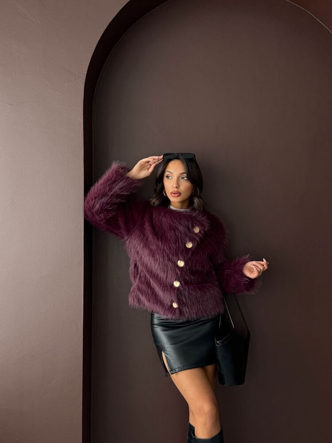 Topshow Claret Red Jacket Wholesale Clothing 1