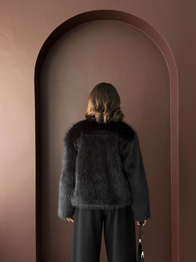 Topshow Black Double Breasted Blazer Jacket Wholesale Clothing Vintage