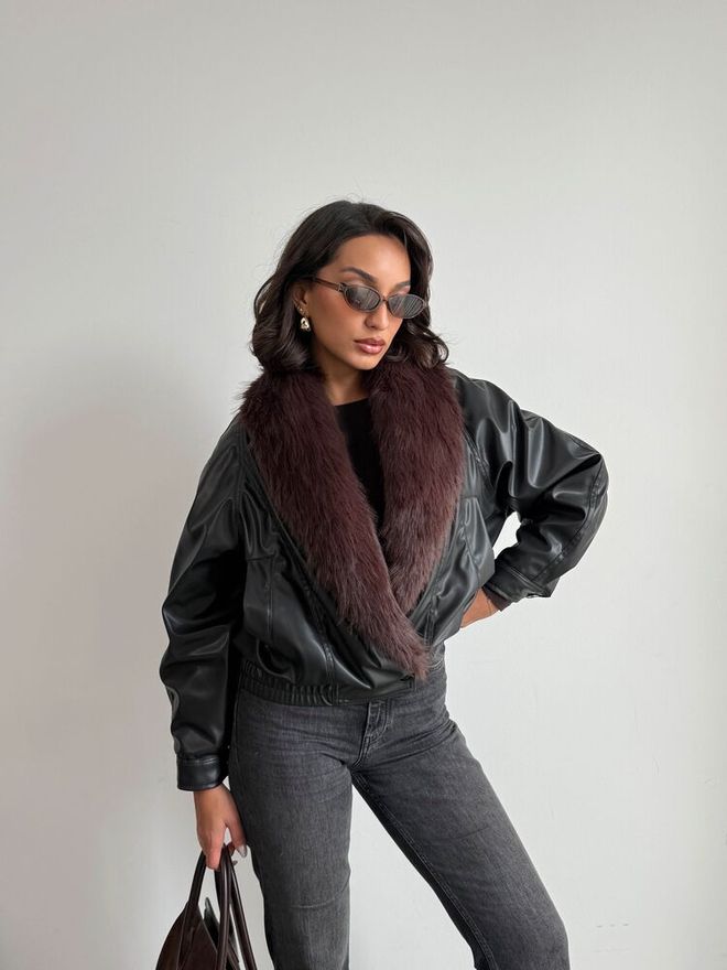 Topshow Black Vintage Oversized Wrapover Jacket Wholesale Clothing Work