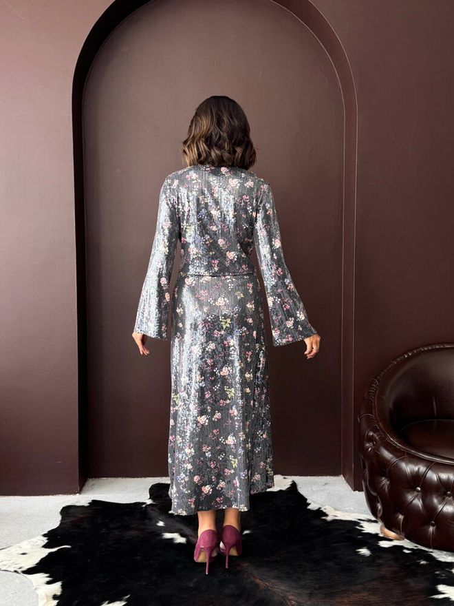 Topshow Black Elegant Glam Formal Vintage Shirt Wholesale Clothing Sexy