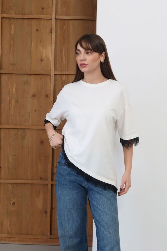 Topshow White Casual Elegant Blouse Wholesale Clothing Casual