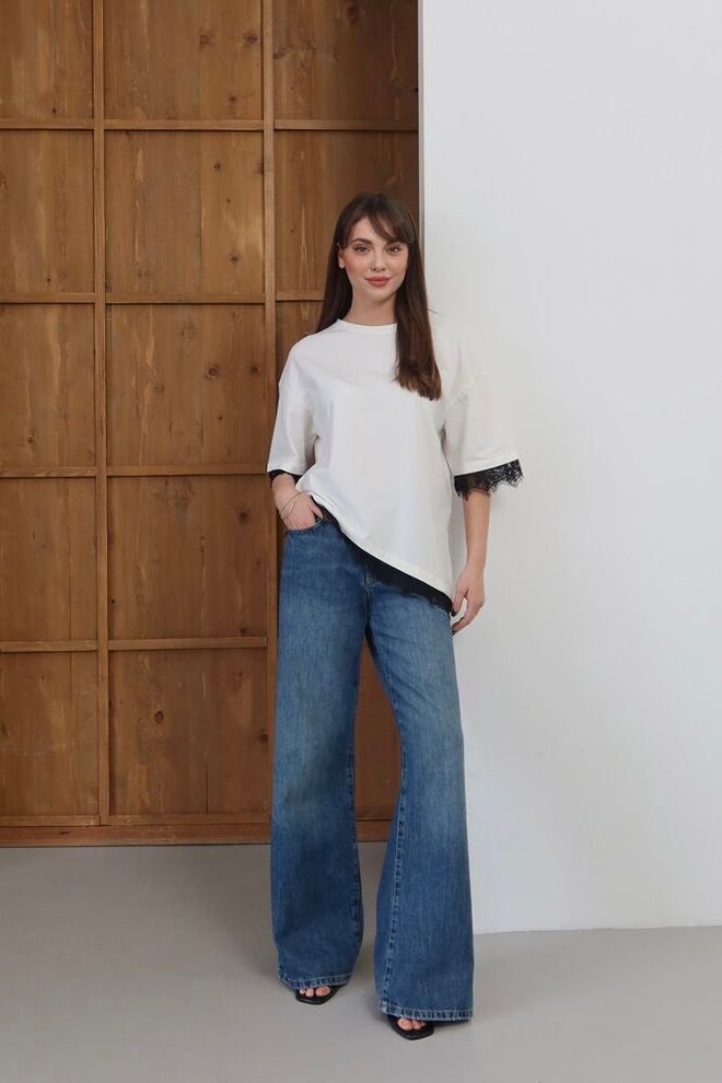 Topshow White Casual Elegant Blouse Wholesale Clothing Lounge