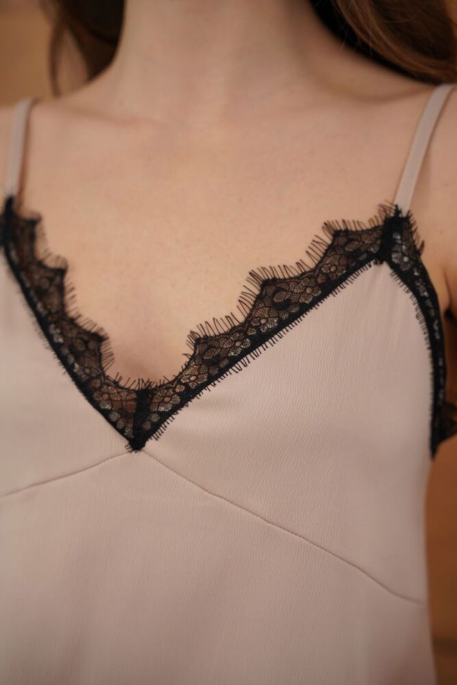 Topshow Bej Seksi Zarif Gündelik Resmi Işıltılı Bluz Toptan Giyim Bahar