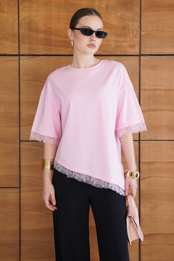 Topshow بلوزة لون القرنفل غير رسمي رائع ملابس بالجملة غير رسمي