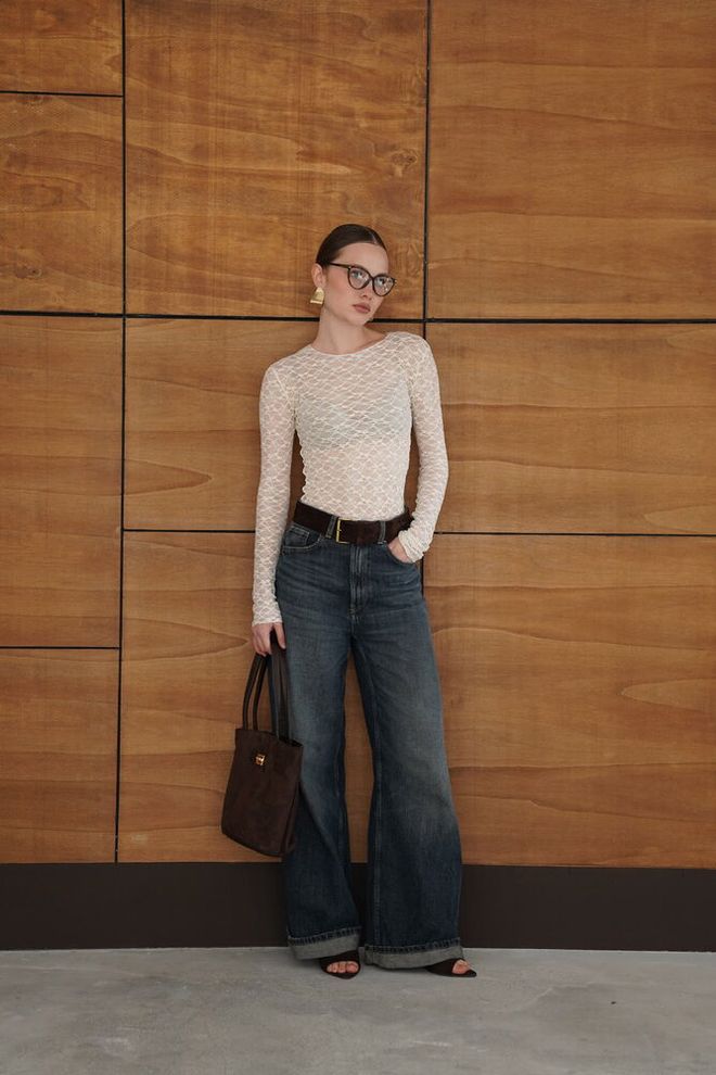 Topshow White Elegant Slim Fit Blouse Wholesale Clothing Work