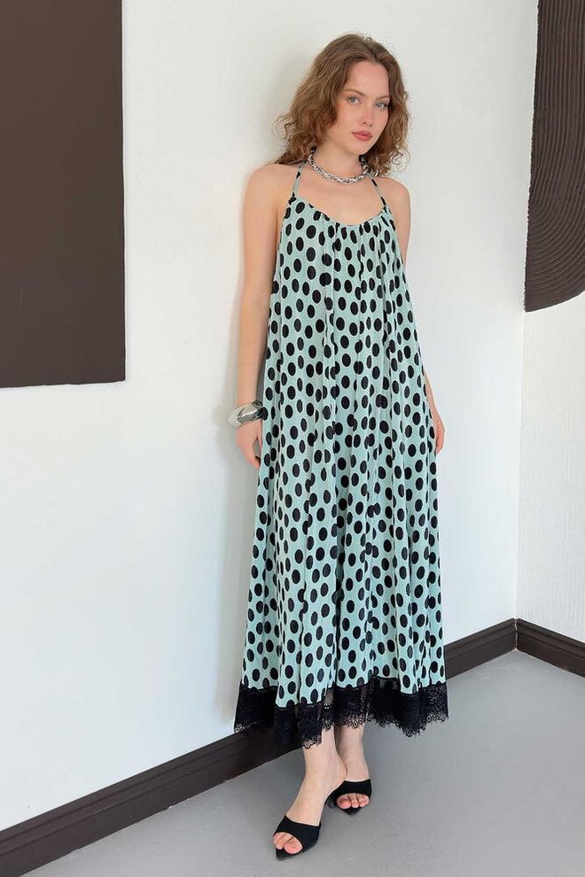 knee length dresses for ladies Wholesale Ivory Chiffon Open Back Plus Size Maxi Dress-Plus Size main image 1