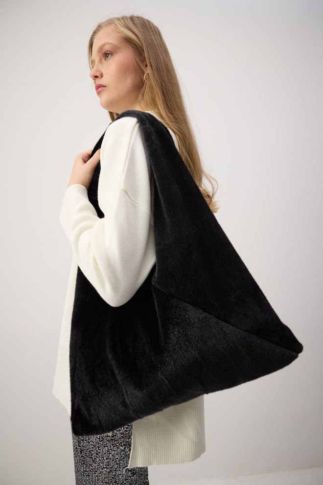 Touche Prive Peluş Çanta Toptan Giyim 2