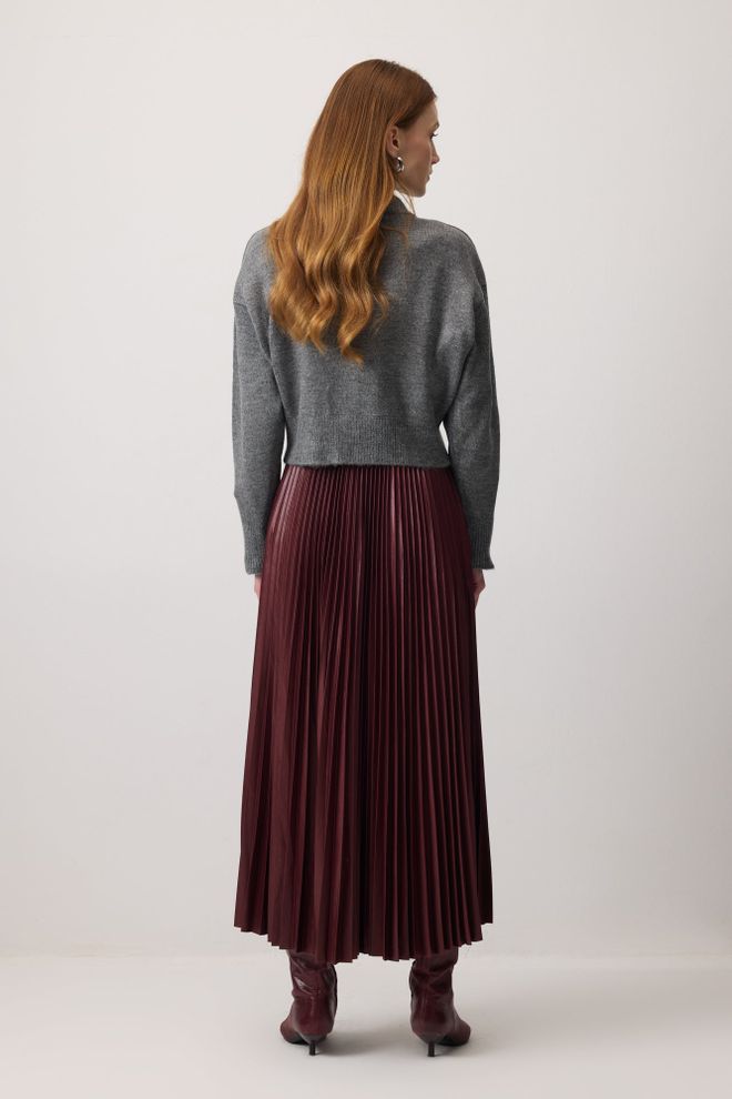 Touche Prive Siva Casual Elegantan Šminkerski Vintage Retro Kardigan Veleprodaja odjeće 1