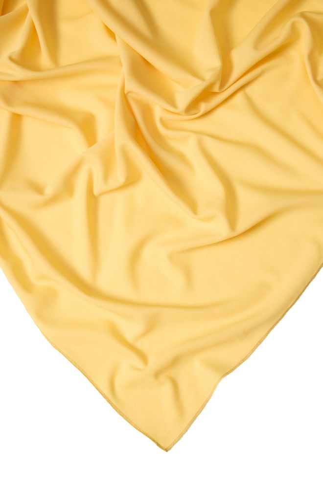 Touche Prive Sarı Zarif Şal Toptan Giyim Tesettür