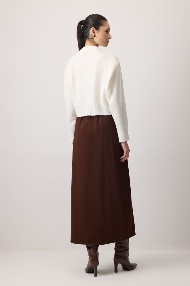 Touche Prive Bijela Skroman Ležerni Elegantan Kardigan Veleprodaja odjeće Proljeće