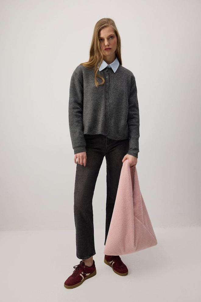 Touche Prive Peluş Çanta Toptan Giyim 3