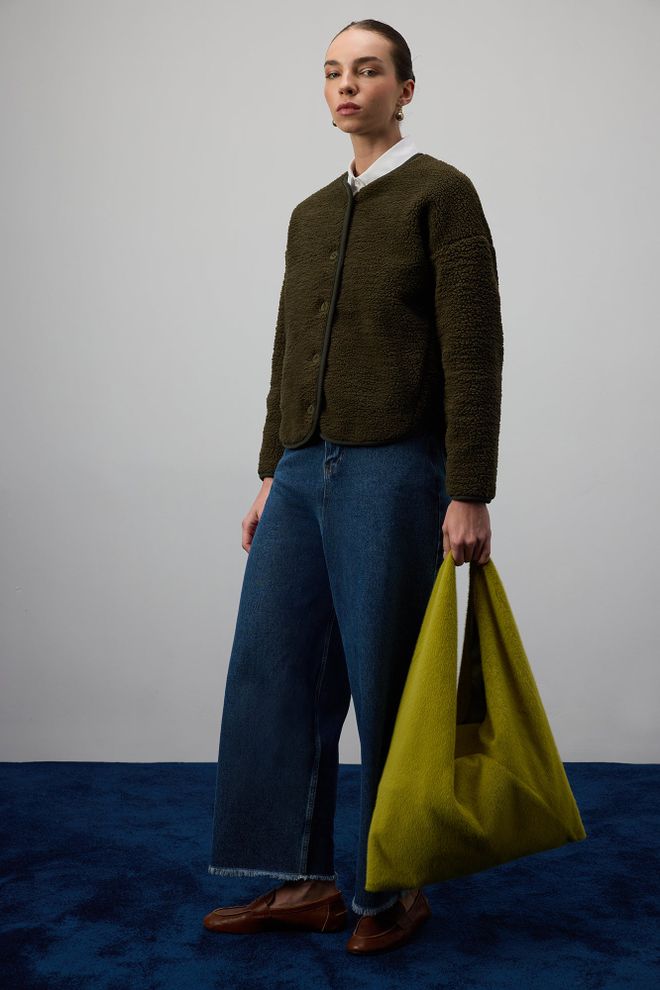 Touche Prive Peluş Çanta Toptan Giyim 1