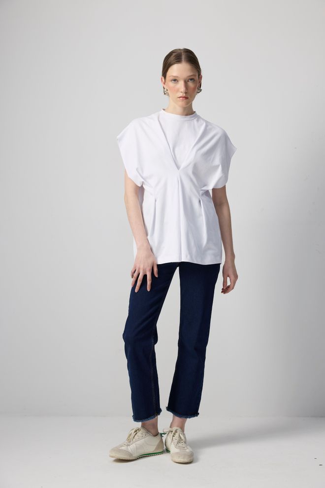 Touche Prive Blanco Casual Elegante Ropa De Calle Camisa Ropa al por mayor Casual