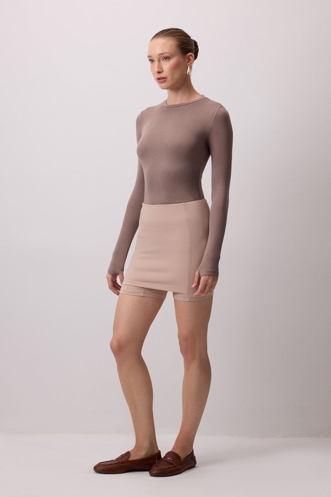 Touche Prive Kratke Hlače Bež Sexy Ležerni Veleprodaja odjeće Ležerni