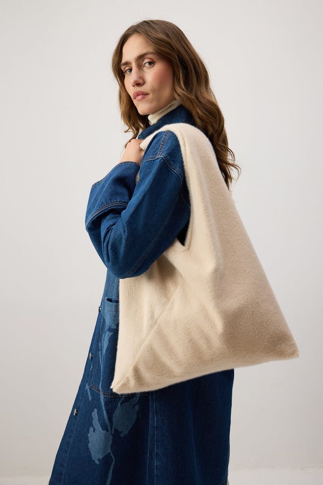 Touche Prive Peluş Çanta Toptan Giyim 2