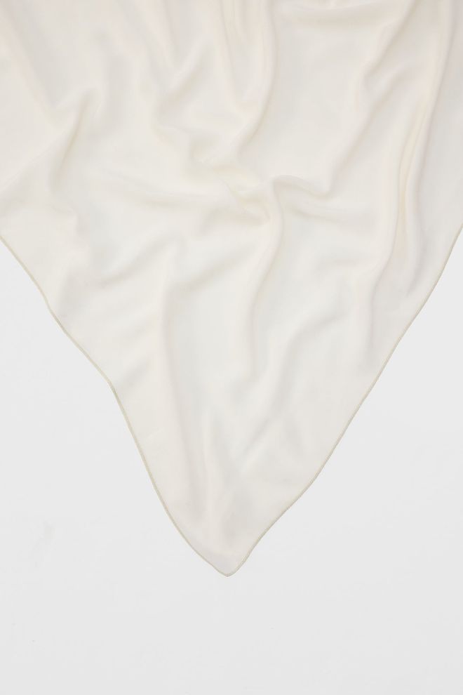 Touche Prive Beige Halstuch – Modest Elegant Lässig Einfarbig Großhandelskleidung Modest