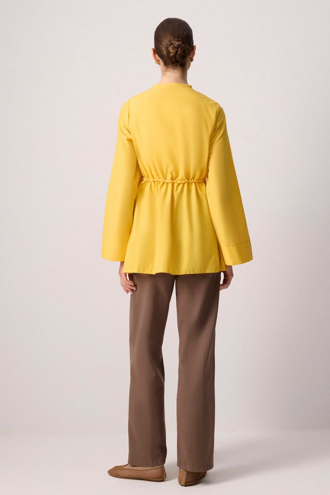 Touche Prive Kimono Žuta Etno Ležerni Elegantan Formalni Veleprodaja odjeće Ležerni