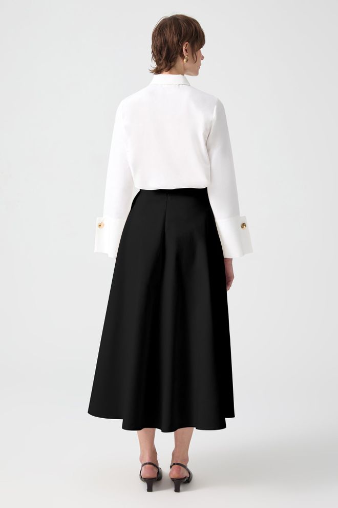 Touche Prive White Elegant Formal Shirt Wholesale Clothing Spring