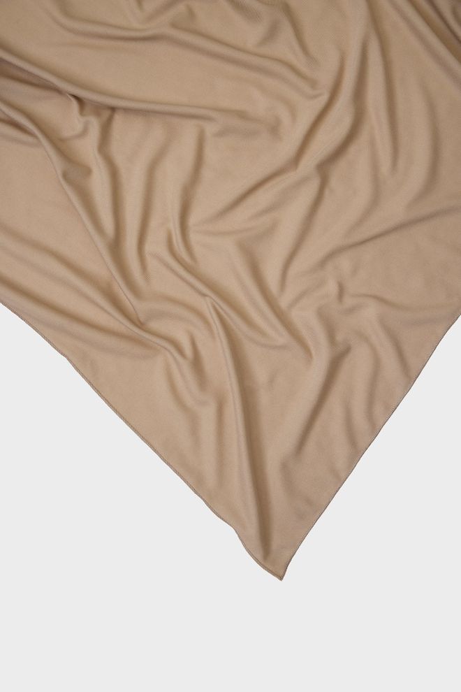 Touche Prive Beige Halstuch Für Bescheidenen & Eleganten Casual Stil Großhandelskleidung Modest