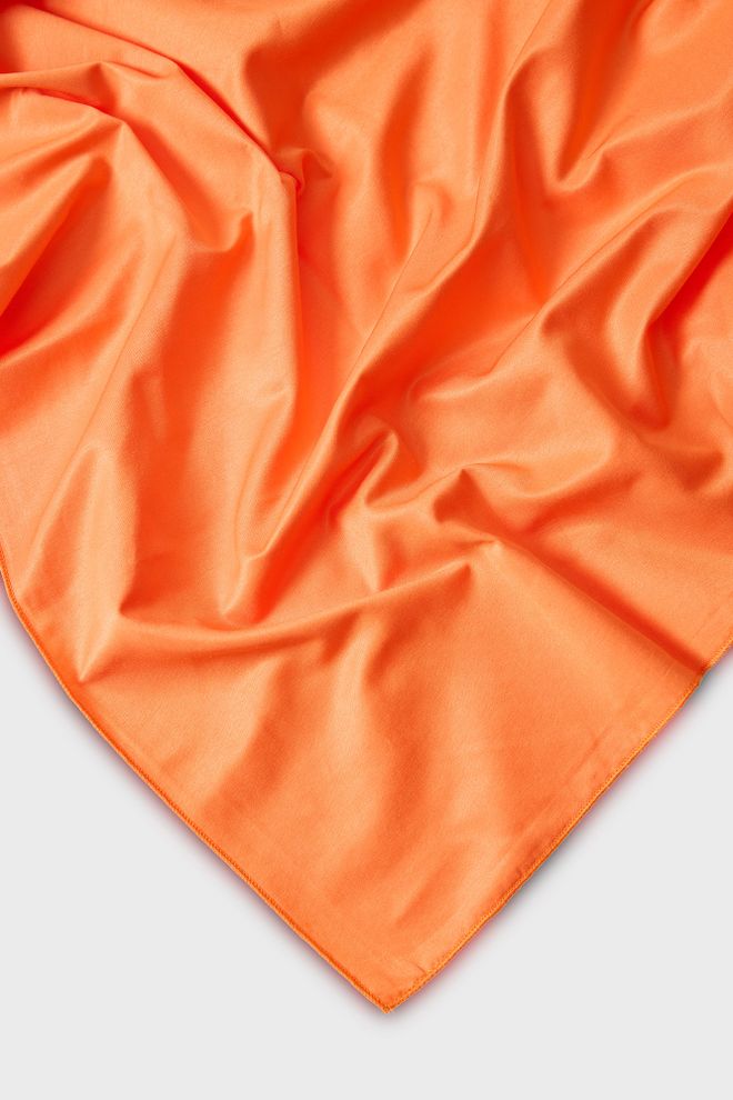 Touche Prive Orange Lässig Elegant Halstuch Großhandelskleidung Lässig