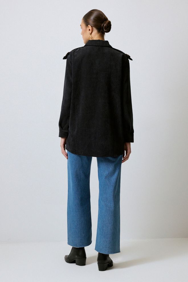 Touche Prive Black Elegant Casual Formal Shirt Wholesale Clothing Formal