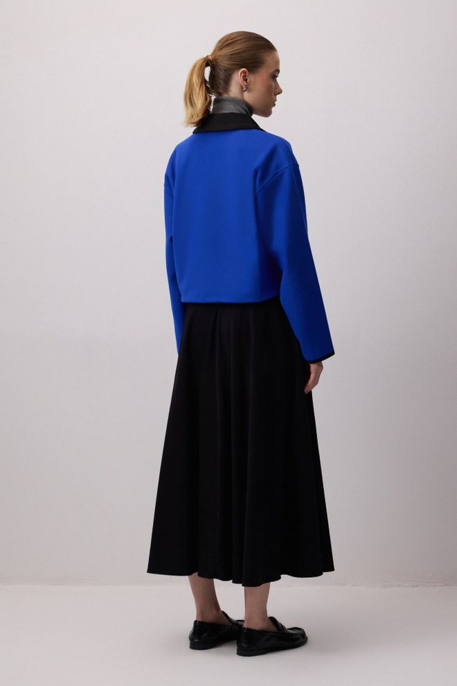 Touche Prive Μπλε Εθνικό Casual Κομψό Απλό Μπουφάν Χονδρικό εμπόριο ενδυμάτων Απλό