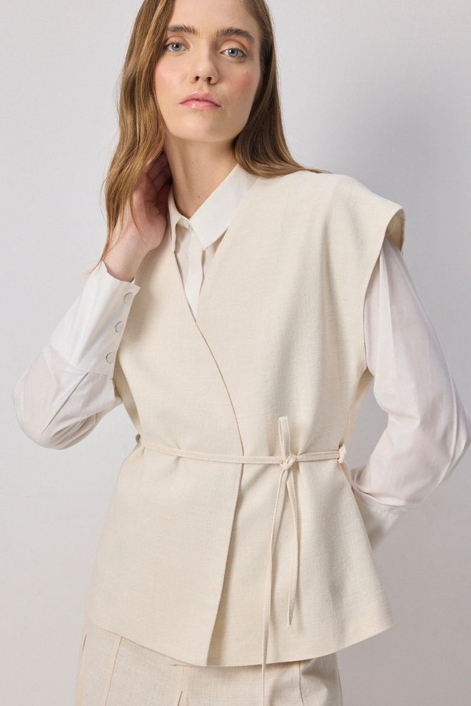 Touche Prive Set Beige Modest Formal Elegant Casual Großhandelskleidung Modest