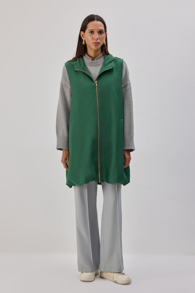 Touche Prive Πράσινο Μακρύ Αμάνικο Μπλουζάκι Με Μεγάλο Μέγεθος Για Casual Χονδρικό εμπόριο ενδυμάτων Απλό