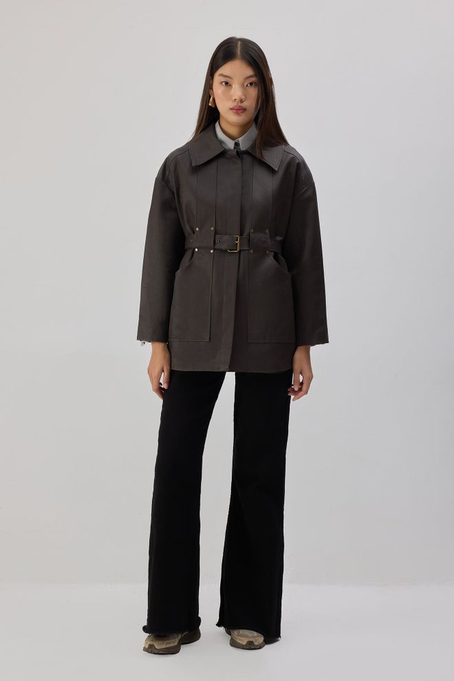 Touche Prive Giacca Nero Casual Elegante Abbigliamento Di Strada Abbigliamento all'ingrosso Casuale