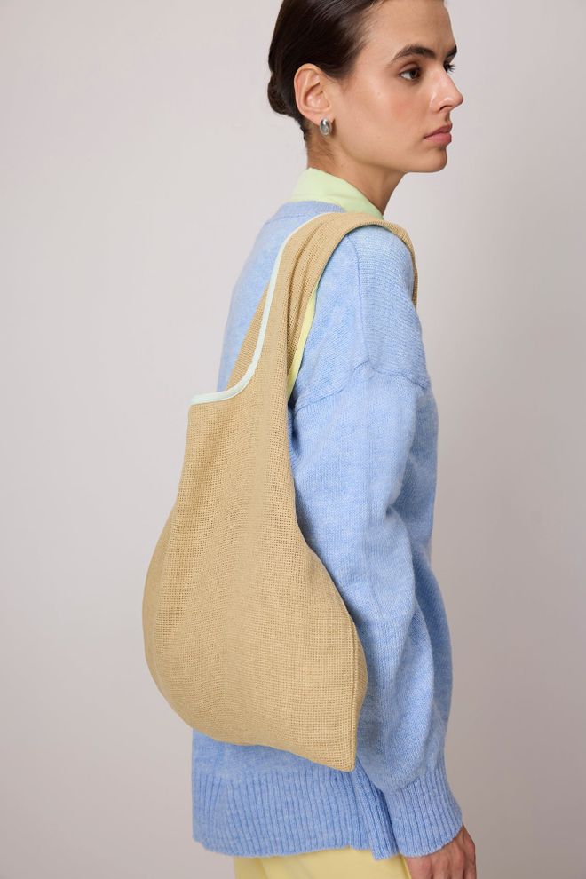 Touche Prive Contrast Tragetasche Großhandelskleidung 0