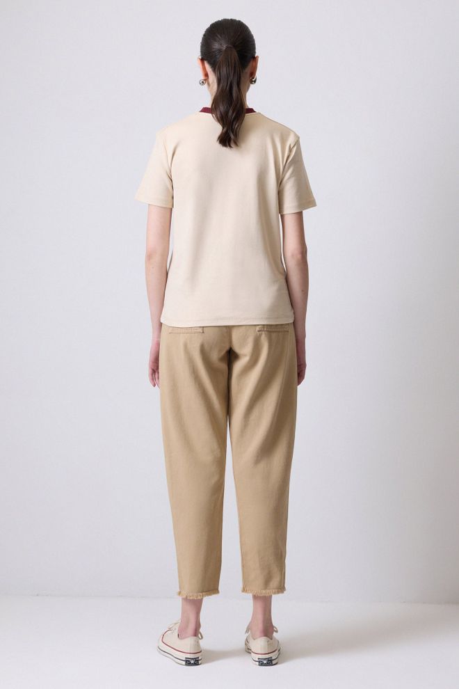 Touche Prive Bež Casual Sportska Majica Veleprodaja odjeće Ležerni