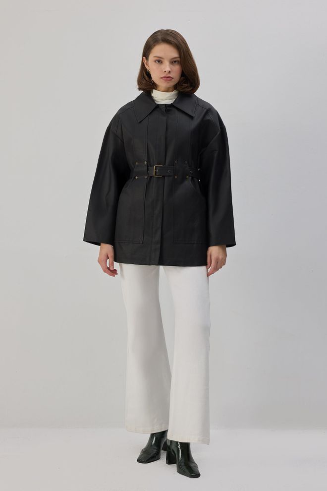 Touche Prive Jachetă Neagră Casual Elegant Formal Îmbrăcăminte cu ridicata Casual