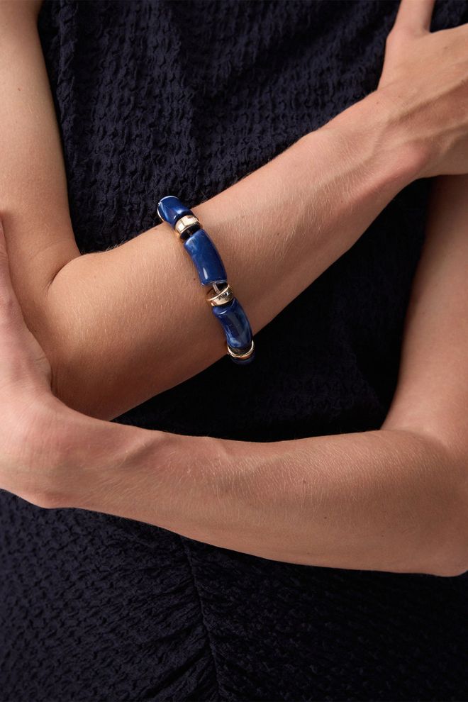 Touche Prive Armband Aus Dünnem Knochen Mit Golddetails Großhandelskleidung 0