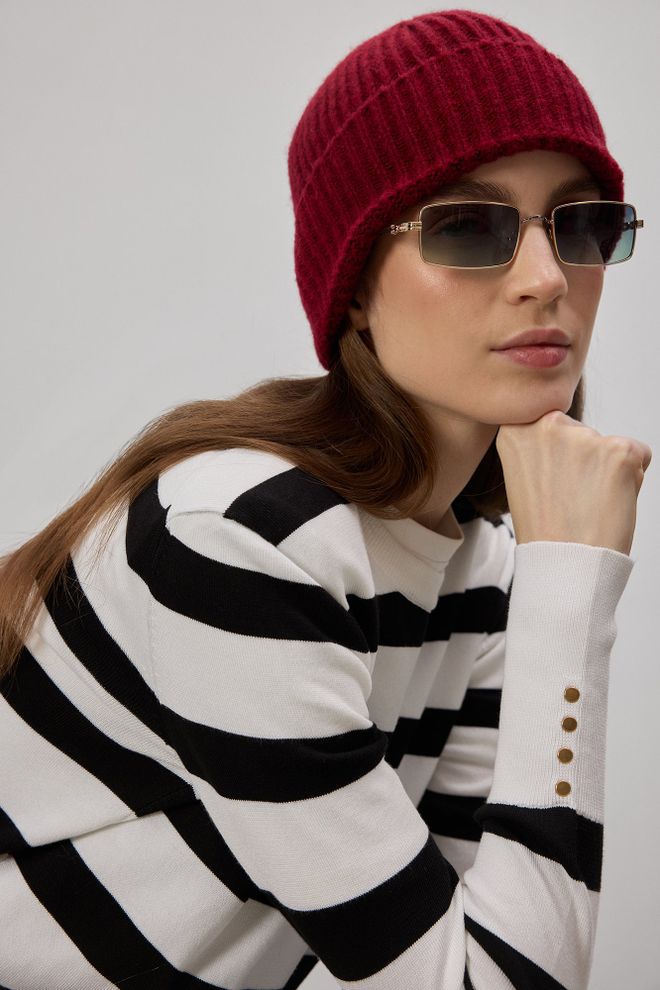 Touche Prive Gorro De Punto Colorido Ropa al por mayor 0