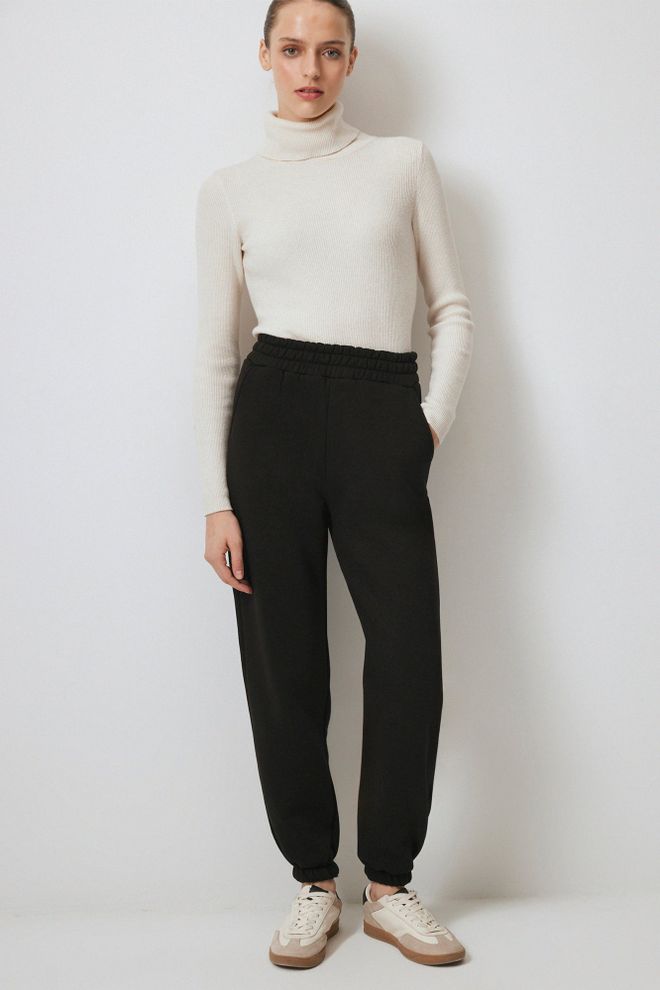 Touche Prive Pantalón Jogger Deportivo Casual Negro Ropa al por mayor Casual