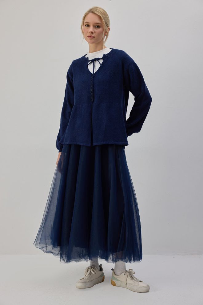 Touche Prive Pleteni Pleteni Kardigan Veleprodaja odjeće 0