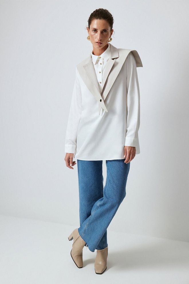 Touche Prive Marškinėliai Su Apykakle Didmeninė prekyba drabužiais 0