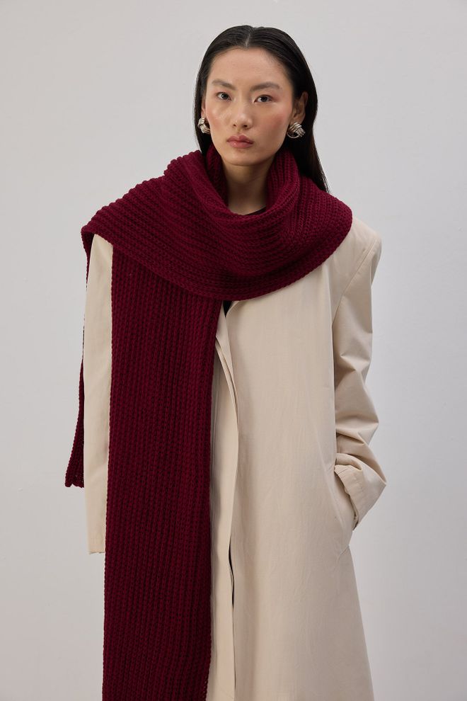 Touche Prive Eșarfă Tricotată Îmbrăcăminte cu ridicata 0