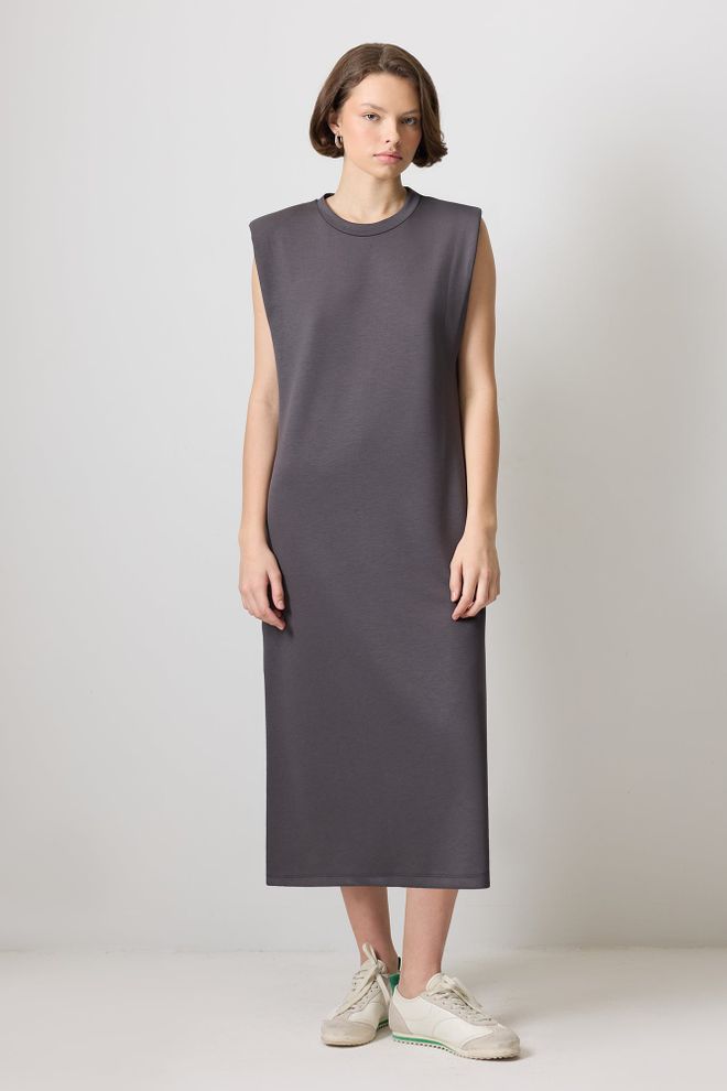 Touche Prive Rochie Fără Mâneci Din Bumbac 100% Bumbac Îmbrăcăminte cu ridicata 0