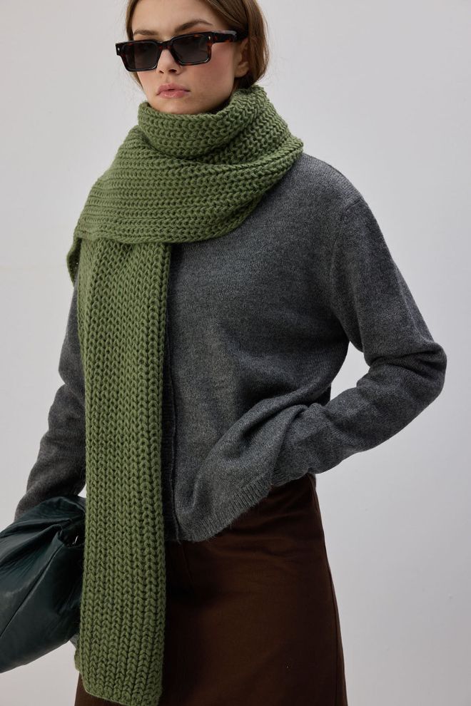 Touche Prive Eșarfă Tricotată Îmbrăcăminte cu ridicata 0