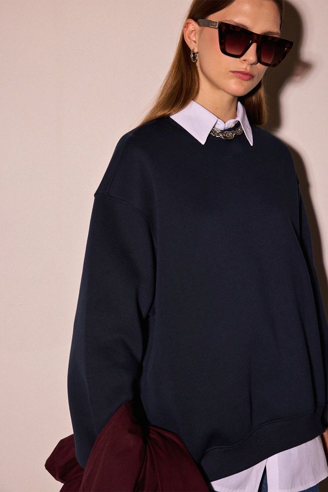 Touche Prive Hanorac Supradimensionat Îmbrăcăminte cu ridicata 0