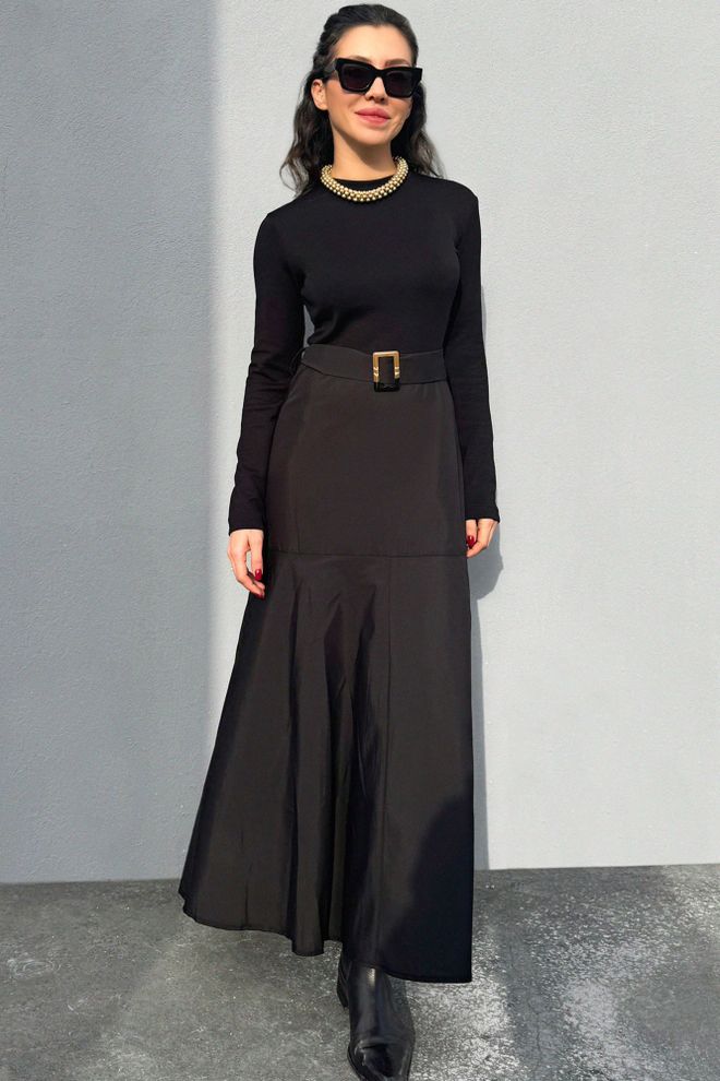 Touche Prive Rochie Cu Detalii Curea Îmbrăcăminte cu ridicata 0