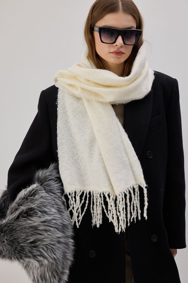 Touche Prive Eșarfă Cu Șal Cu Ciucuri Îmbrăcăminte cu ridicata 0